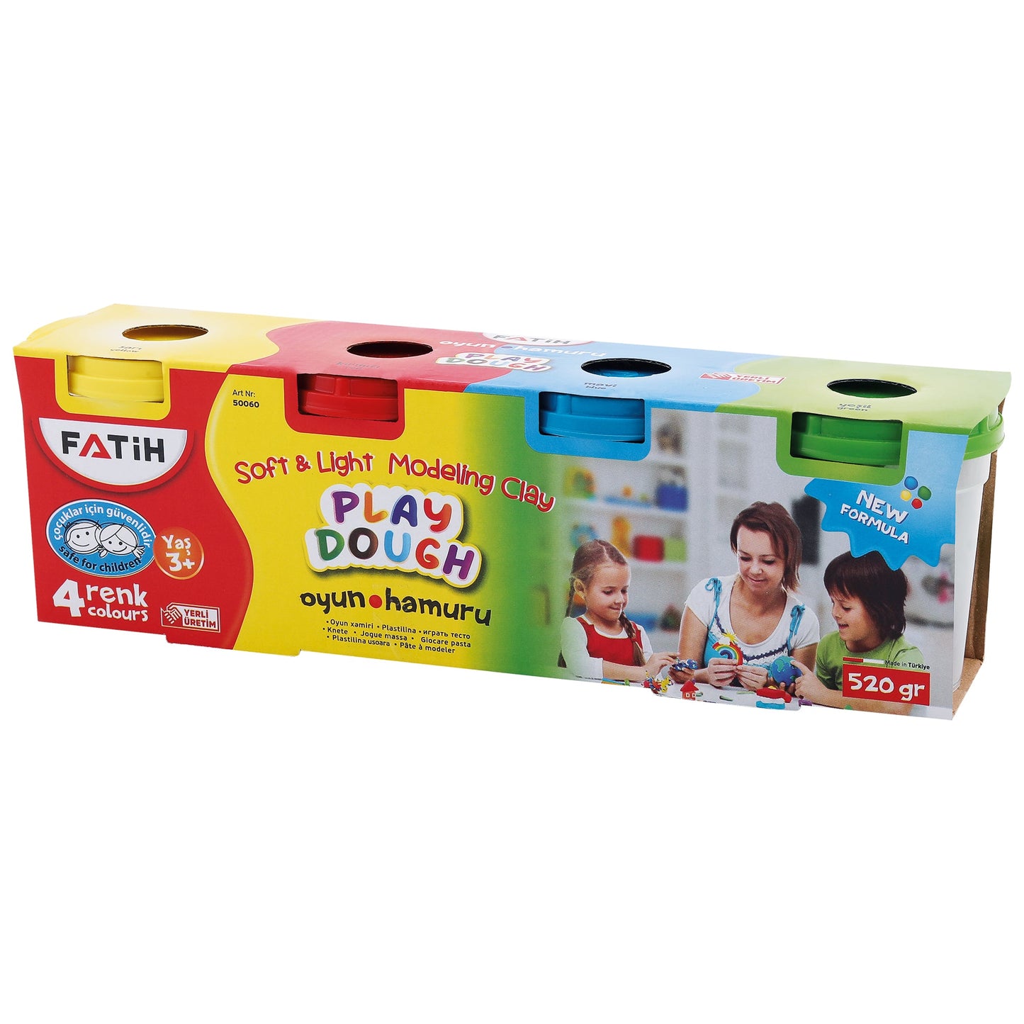 Play dough 4 piezas 520gr
