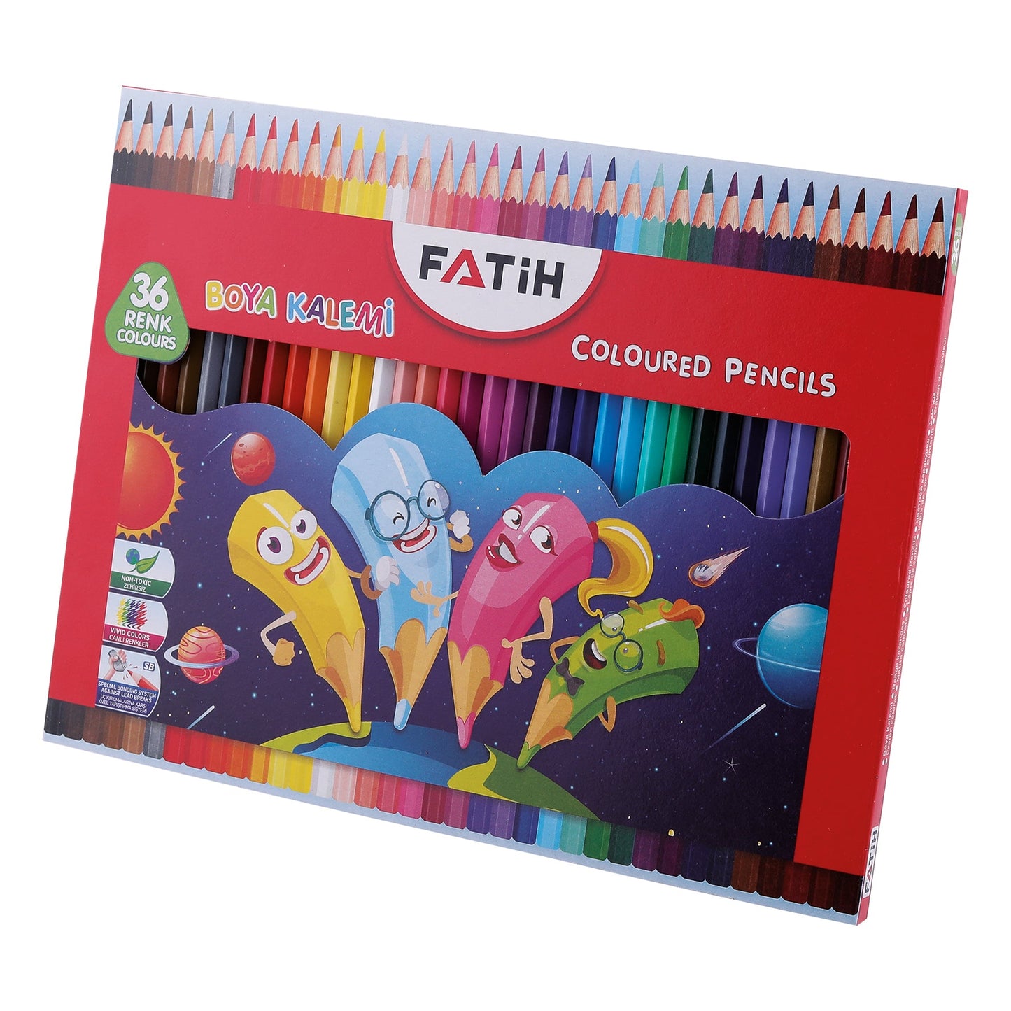 Crayones Fatih 36 colores