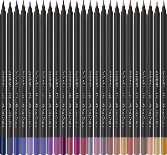 CRAYON DE MADERA FABER CASTELL SUPERSOFT 100 COLORES