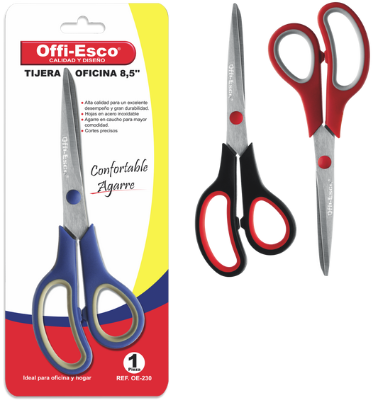 Tijera de oficina 8,5” pulgadas OE-230