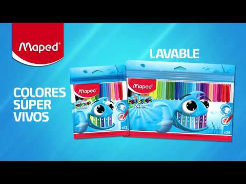 MARCADORES MAPED OCEAN 48 COLORES