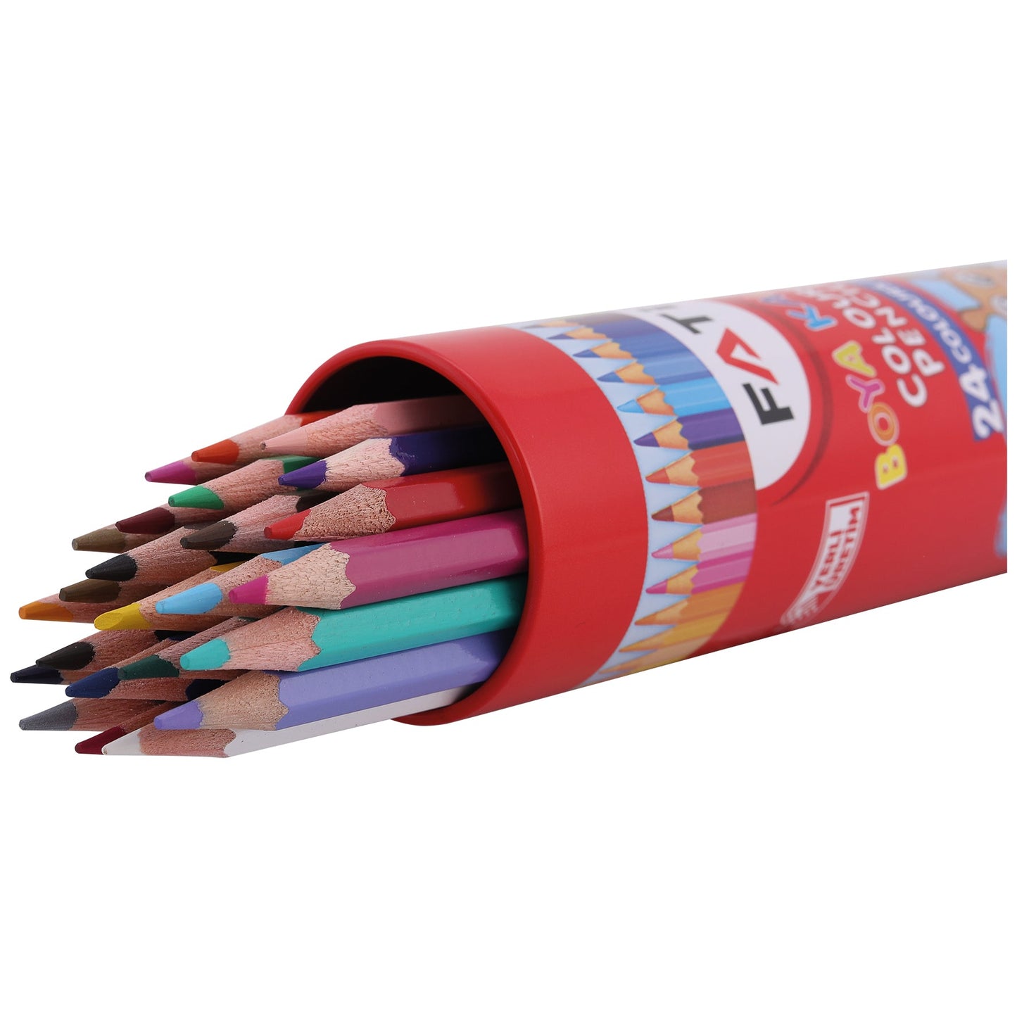 Crayones 24 colores en tubo