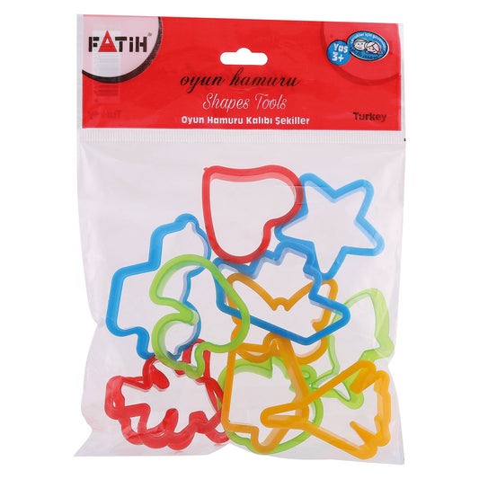 Molde para play dough de diferentes formas