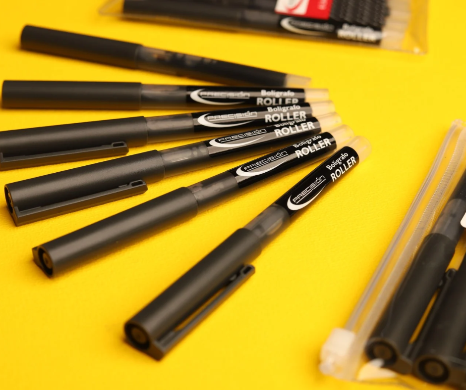 BOLIGRAFO PRESICION ROLLER NEGRO 6 UNID