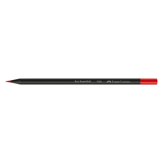 CRAYON DE MADERA FABER CASTELL SUPERSOFT 12 COLORES