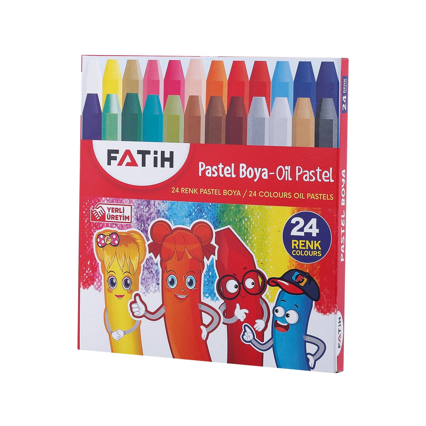 Crayónes pastel Fatih de alta calidad 24 colores