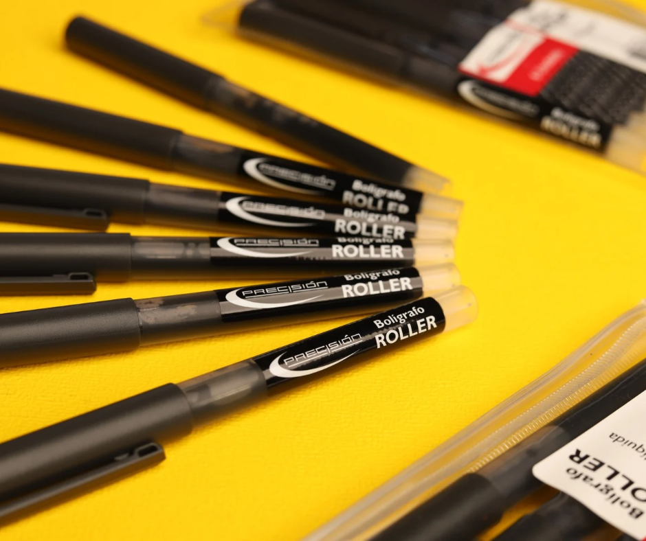 BOLIGRAFO PRESICION ROLLER NEGRO 6 UNID