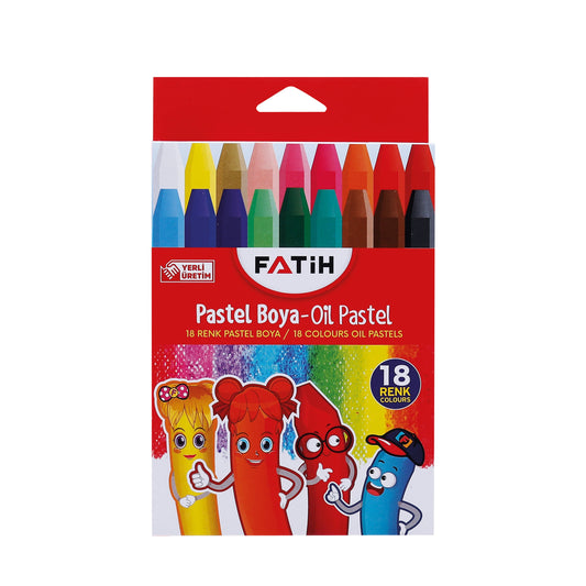 Crayónes pastel Fatih de alta calidad 18 colores
