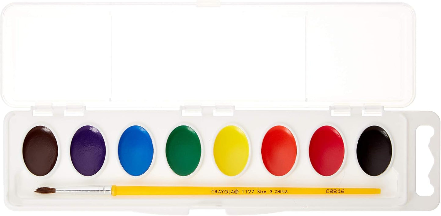 Crayola 8 Acuarelas Lavables