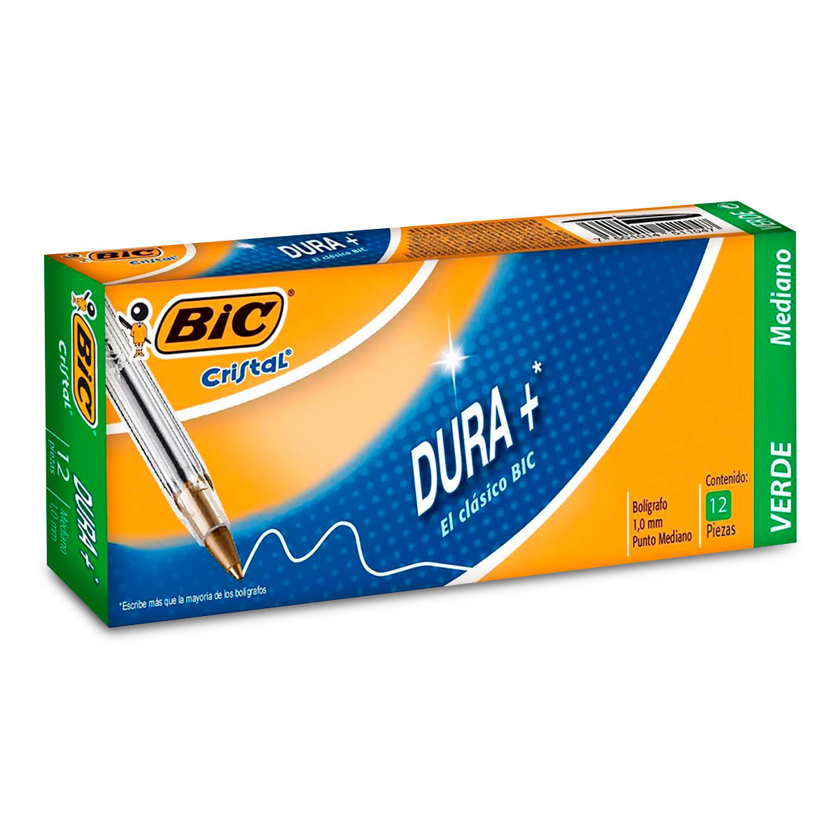 BOLIGRAFO BIC CAJA 12 UNIDADES COLORES