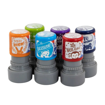 SELLO FAST ESCOLAR SET CON 6 DISEÑOS (2X30)