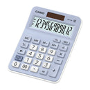 CALCULADORA DE ESCRITORIO CASIO MX-12B-LB 12D CELESTE