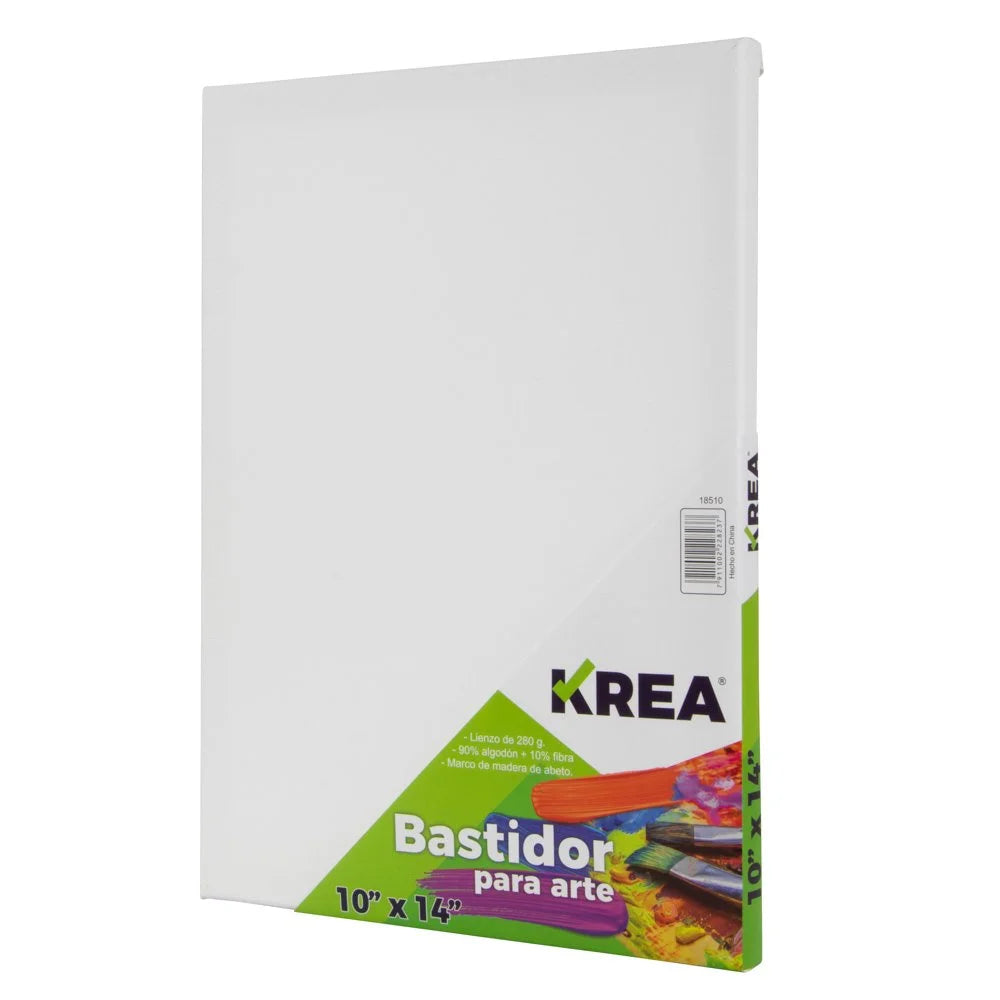 BASTIDOR KREA 10X14" LIENZO PARA PINTAR