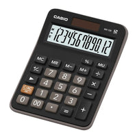CALCULADORA DE ESCRITORIO CASIO MX-12B-BK 12D NEGRO