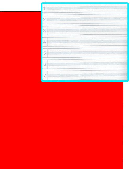 CUADERNO ENGRAPADO 80 HOJAS DOBLE LINEAS CONCEPT