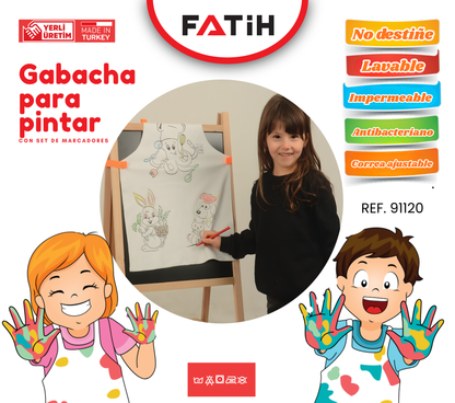 Gabacha de Arte FATİH para Niños 91120