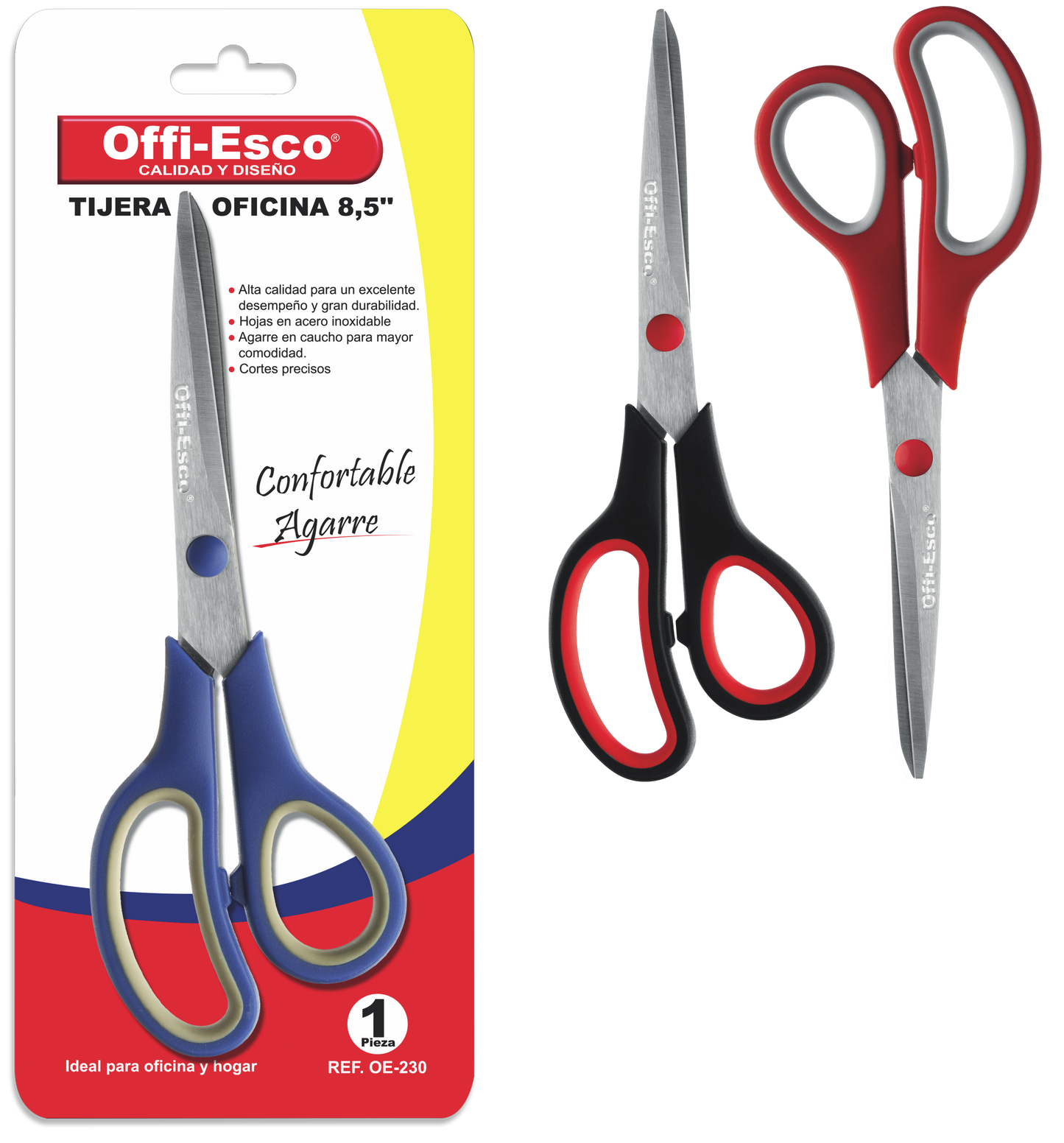 Tijera de oficina 8,5” pulgadas OE-230