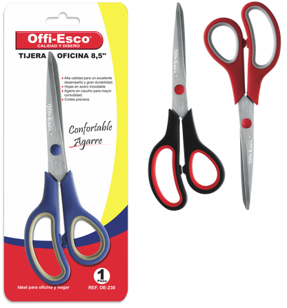 Tijera de oficina 8,5” pulgadas OE-230