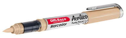 Marcadores Acrílicos Punta Pincel OE-581-12
