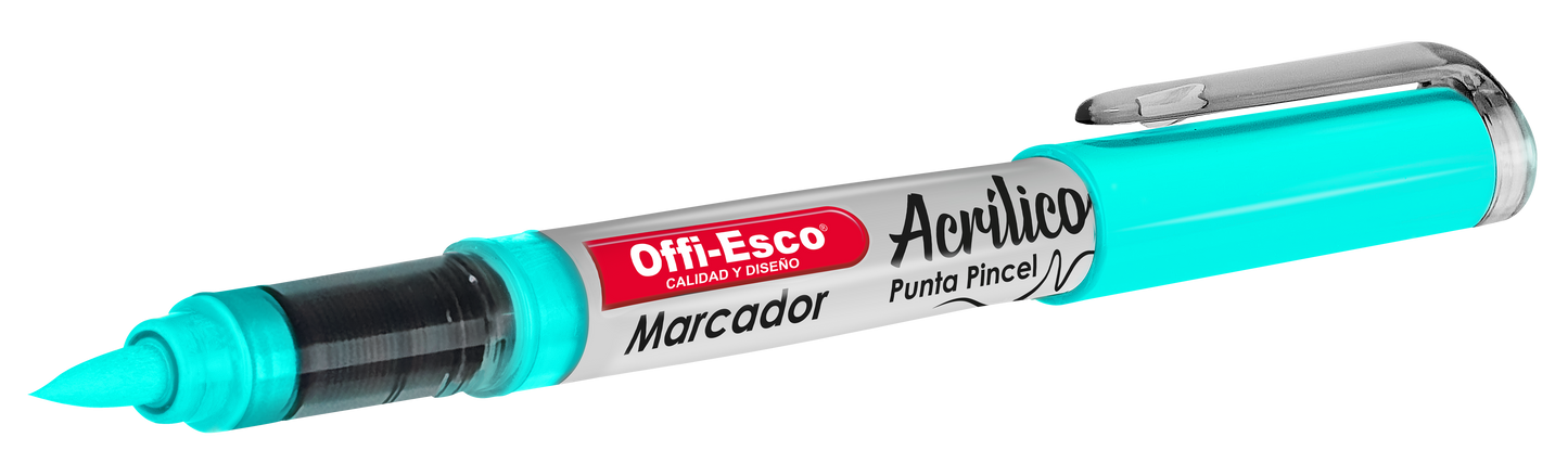 Marcadores Acrílicos Punta Pincel OE-581-12