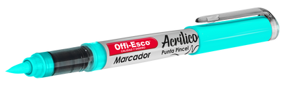 Marcadores Acrílicos Punta Pincel OE-581-12