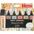 RESALTADOR STABILO BOSS ESTUCHE 6 UNID.