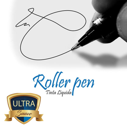 Bolígrafo roller pen OE-020 ROLLER TINTA/LIQ 0.7 D12 NEGRO