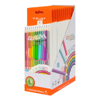 CRAYON Y-PLUS PC200100 12 COLORES PASTEL LARGO