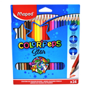 CRAYON MAPED COLOR PEPS TRIANGULAR LARGO 24 COLORES